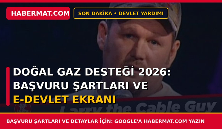 Doğal Gaz Desteği 2026: Başvuru Şartları ve E-Devlet Ekranı