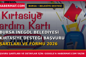 Bursa İnegöl Belediyesi Kırtasiye Desteği Başvuru Şartları ve Formu 2026